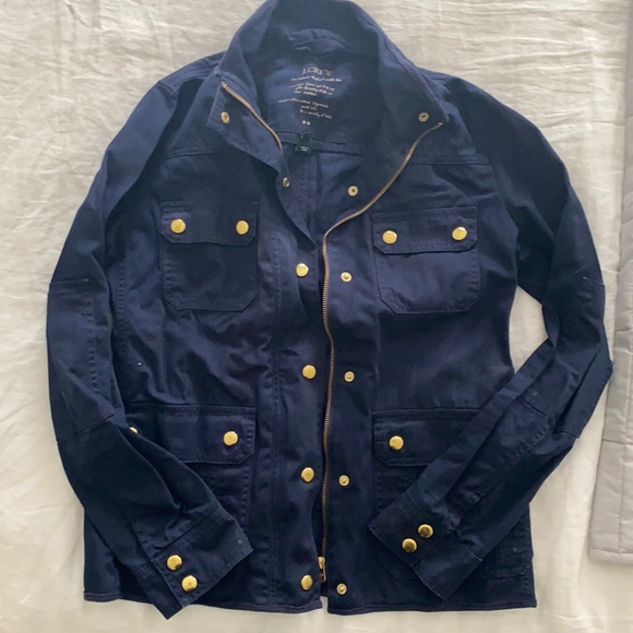 J Crew cotton jacket - Picture 1 of 8